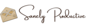 sanely productive large logo